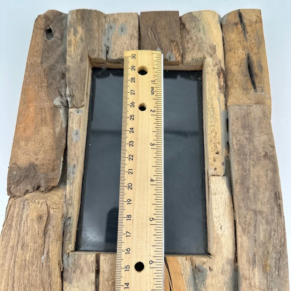 Rustic Reclaimed Barnwood Picture Frame 4x6 Driftwood Style Farmhouse Wall Decor